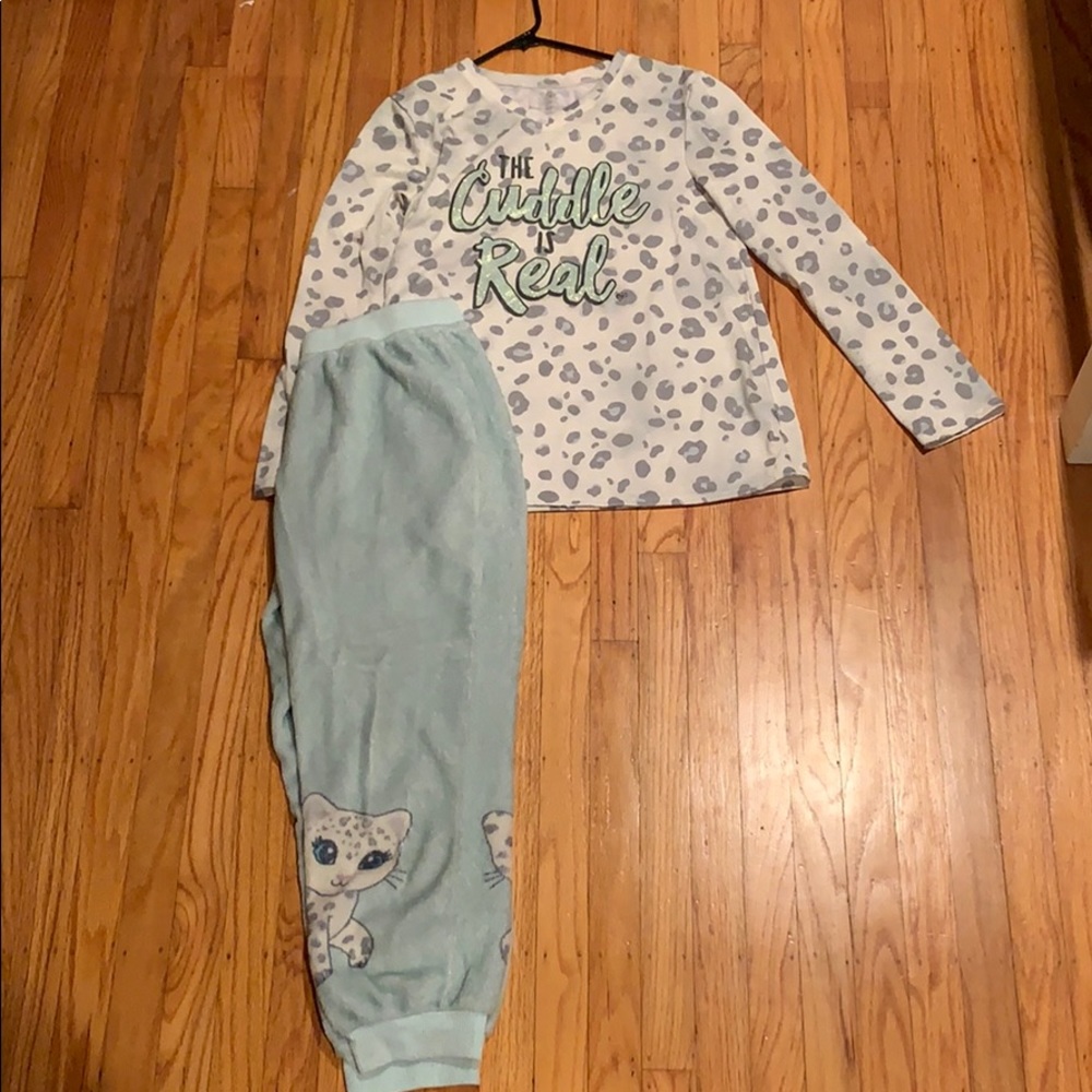 justice cat pajamas